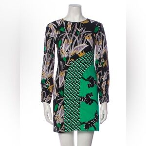 Dianne Von Furstenberg Silk Shift Dress